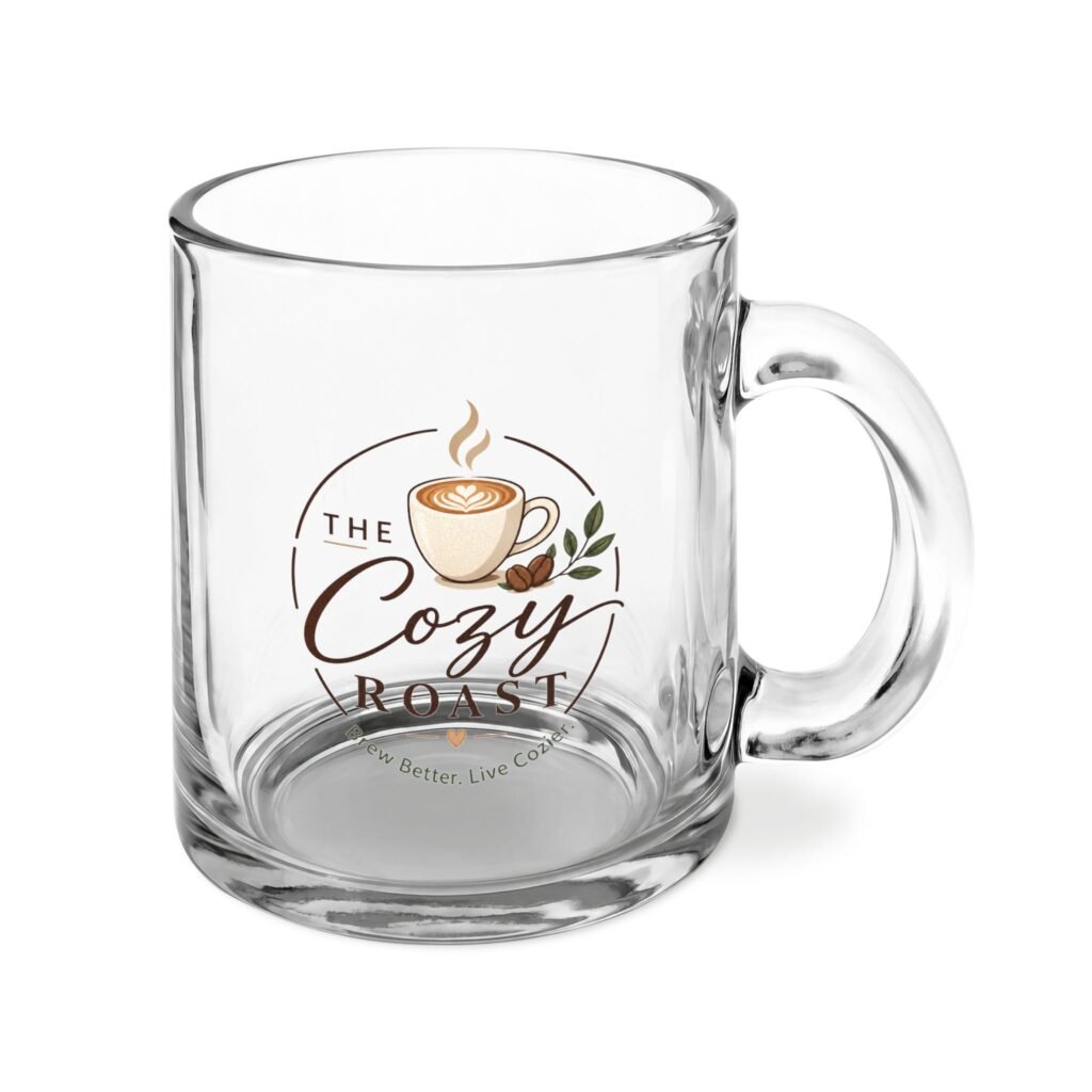 Cozy Clear Glass Mug, 10oz