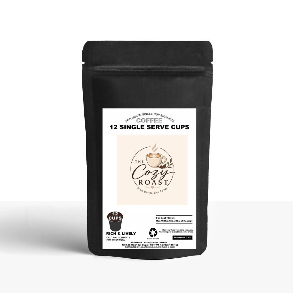 12 Pack Single Serve Coffee Pods