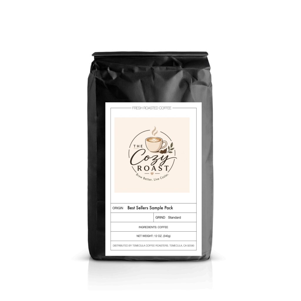Best Sellers Sample Pack: 6Bean, Cowboy, Breakfast, Peru, Mexico, Bali